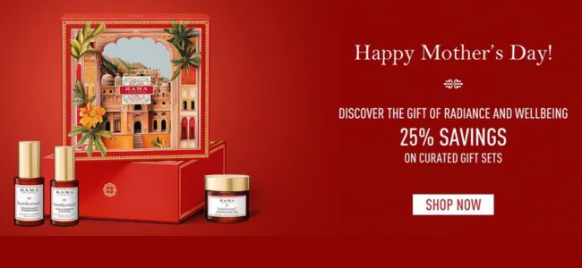 Happy Mothers Day Offer - Flat 25% OFF on Curated gift sets