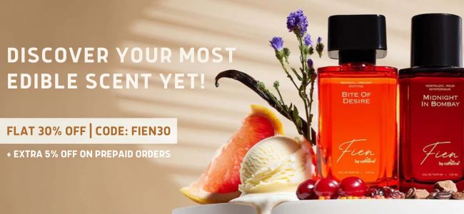 mCaffeine Introducing: Fien - Luxury Perfumes for Him & Her at Flat 30% OFF