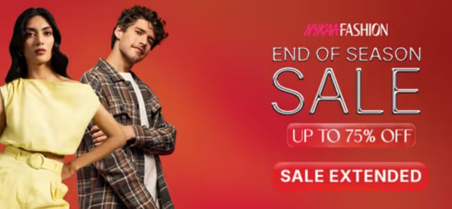 Season End Sale: Up To 75% Off π€©