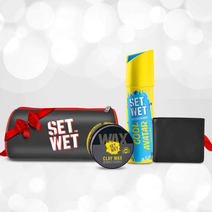 70% Off : SET WET Men's Styling Gift Set@ 269