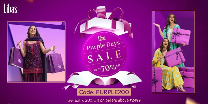 Purple Days Sale: Up To 70% off 😍