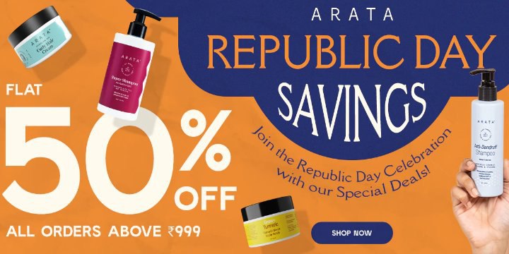 Shop for 999 & Get Flat 50% Off on your orders 🤑