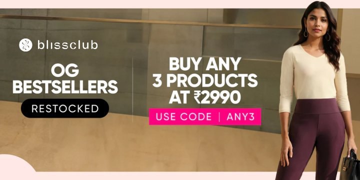 Buy Any 3 Products @ ₹2990 🤩