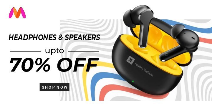 Headphones & Speakers at upto 70% Off π§