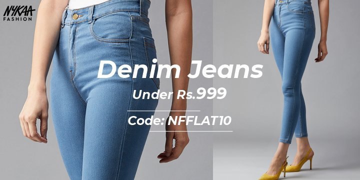 Denim Jeans Under Rs.999 π