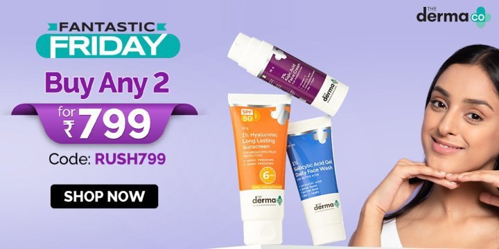Fantastic Friday: Buy 2 @ ₹799 🤩