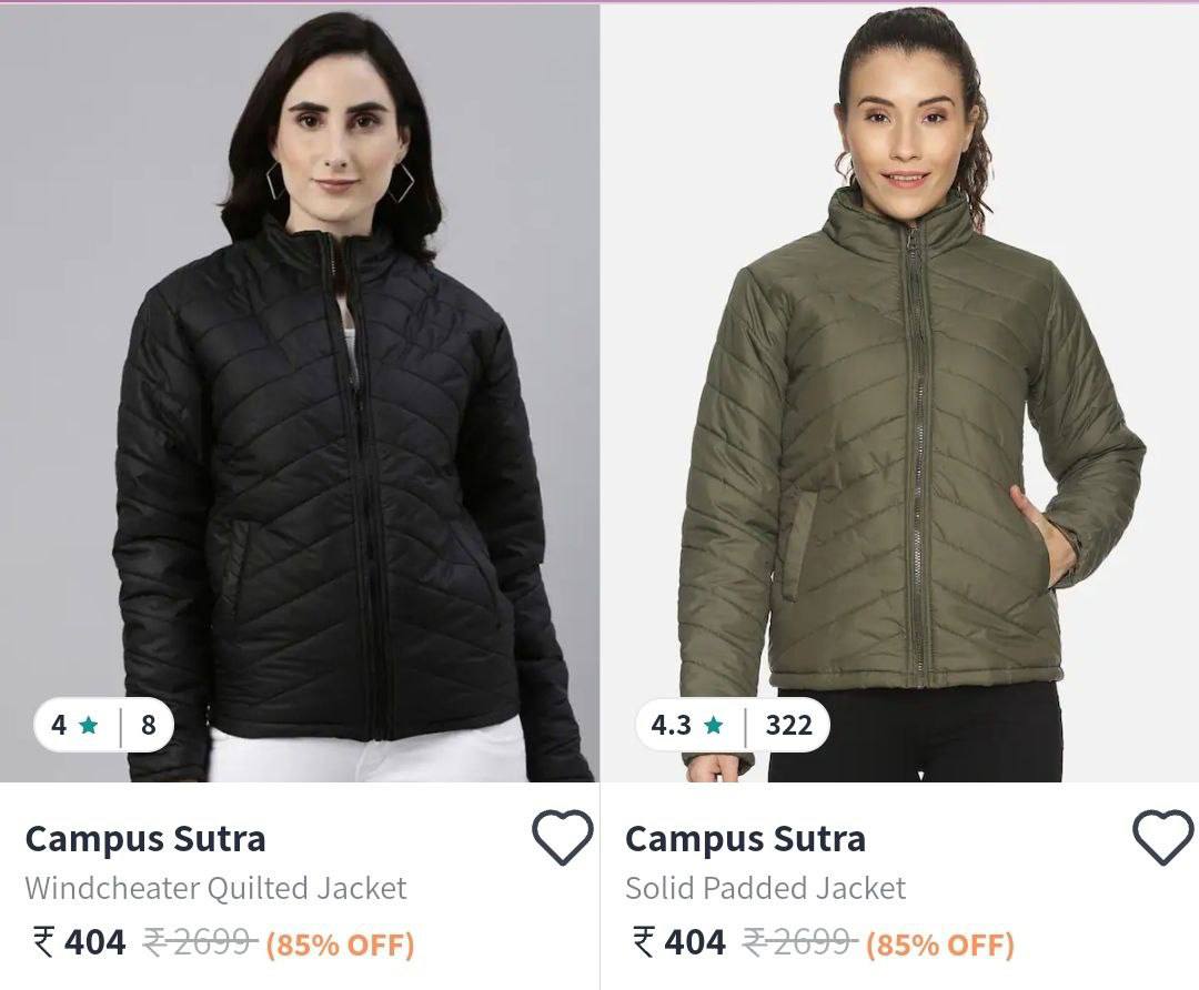 Myntra : Flat 80-85% Off On Women Clothing