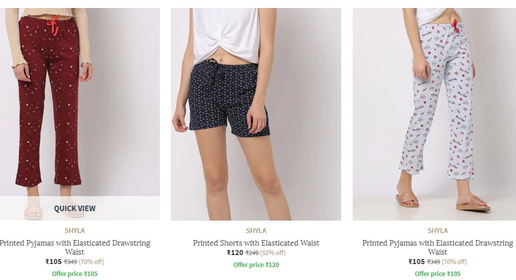 Trends - Starting Rs.249 - Exclusive Merchandise (Validity : 4PM - 5:30PM)