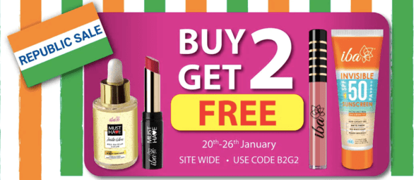 Republic Day Sale - Buy 2 Get 2 Free