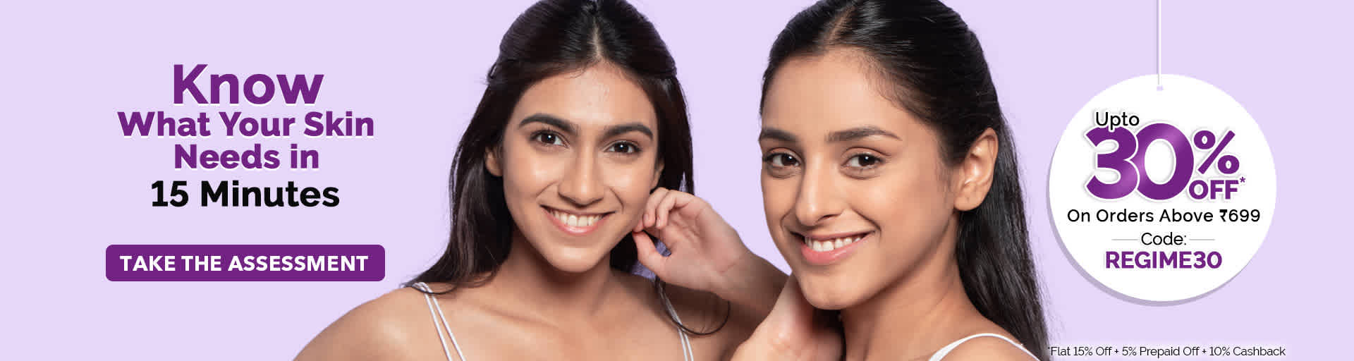 Shop for ₹699 & Save ₹200 on all your orders from Thedermaco + 5% online payment discount