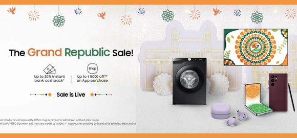 The Great Republic Sale - Up to 60% Off + Get Up To Rs.24500 With Cashback Voucher