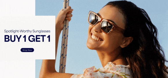 Buy 1 Get 1 FREE on Spotlight Worthy Sunglasses