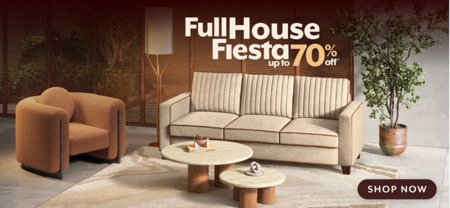 Full House Fiesta Sale - Upto 70% OFF