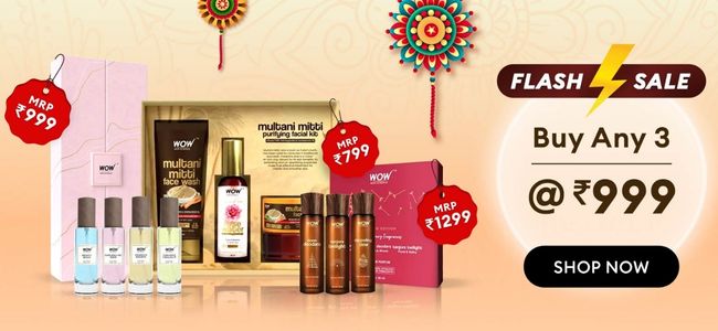 Limited time offer - Buy 3 @ ₹999 + 5% Cashback 🤩