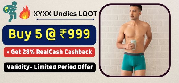 XYXX 5 Undies offer is Live ~ Buy 5 Undies at @ Rs 999 Only